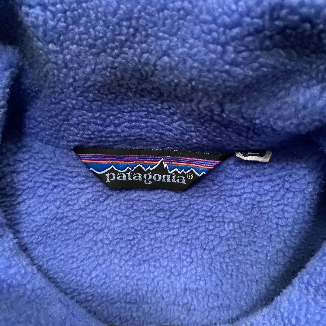 patagonia(パタゴニア)の80s パタゴニア ブルゾン ダークグレー×パープル L 三角タグ メンズのジャケット/アウター(ブルゾン)の商品写真