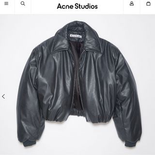 Acne studios 2023AW コーティングボンバージャケット