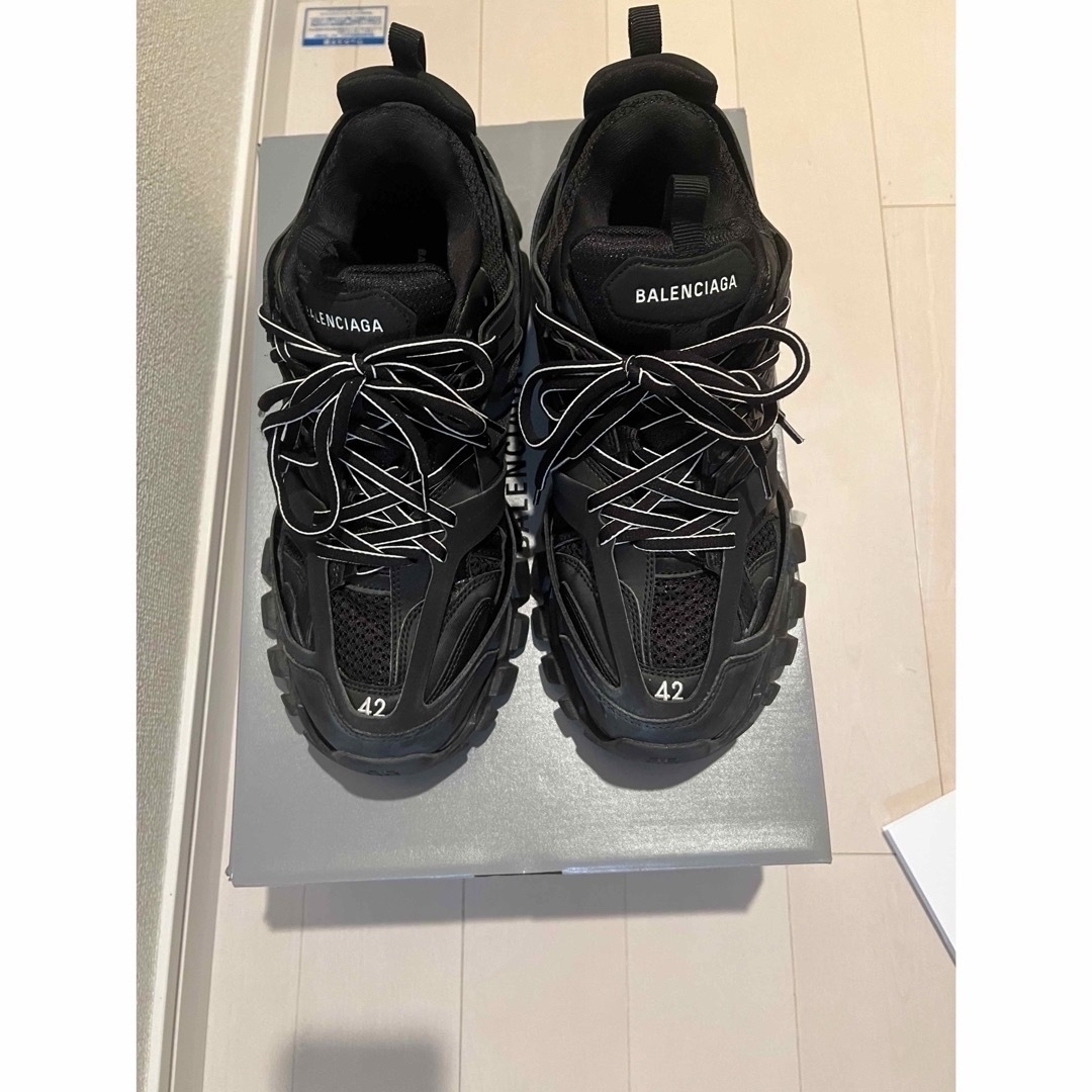 Balenciaga(バレンシアガ)のbalenciaga track トラック　スニーカー　黒　ブラック メンズの靴/シューズ(スニーカー)の商品写真