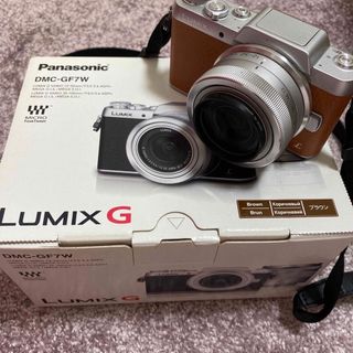 パナソニック(Panasonic)のPanasonic LUMIX DMC-GF7 DMC-GF7W-T(ミラーレス一眼)