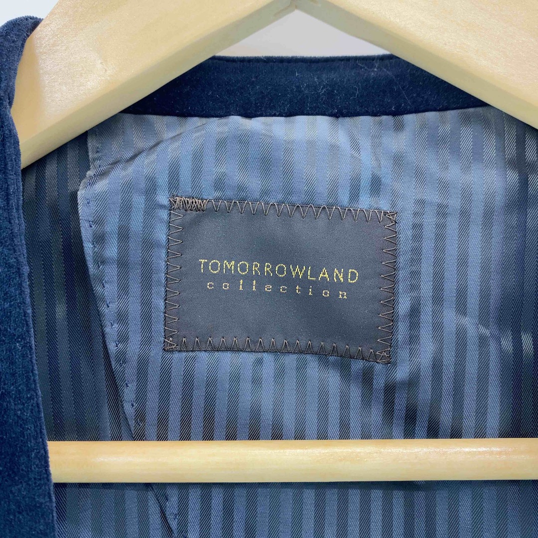 TOMORROWLAND(トゥモローランド)のTOMORROWLAND レディース トゥモローランド ノーカラー セットアップ レディースのジャケット/アウター(ノーカラージャケット)の商品写真