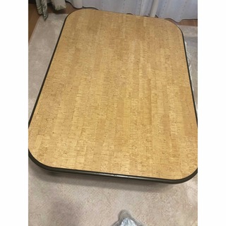 レトロ 木製 センターテーブル(折たたみテーブル)