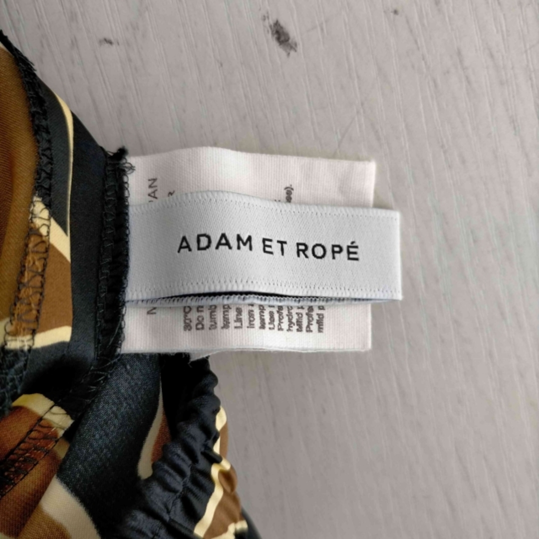 Adam et Rope'(アダムエロぺ)のAdam et Rope(アダムエロペ) サテンプリントイージーパンツ パンツ レディースのパンツ(その他)の商品写真