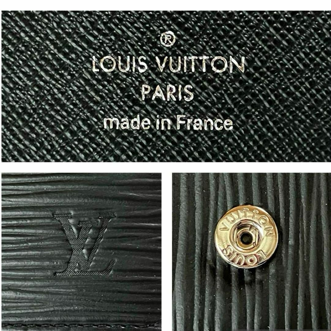 LOUIS VUITTON(ルイヴィトン)の【特別価格】極美品❤︎LOUIS VUITTONエピ アジェンダPM 黒 箱有 メンズのファッション小物(手帳)の商品写真