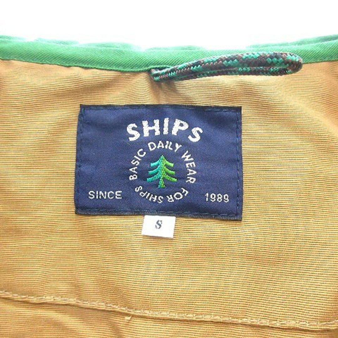 SHIPS(シップス)のシップス マウンテンパーカー ジャケット ジャンパー バイカラー S 緑 レディースのトップス(パーカー)の商品写真