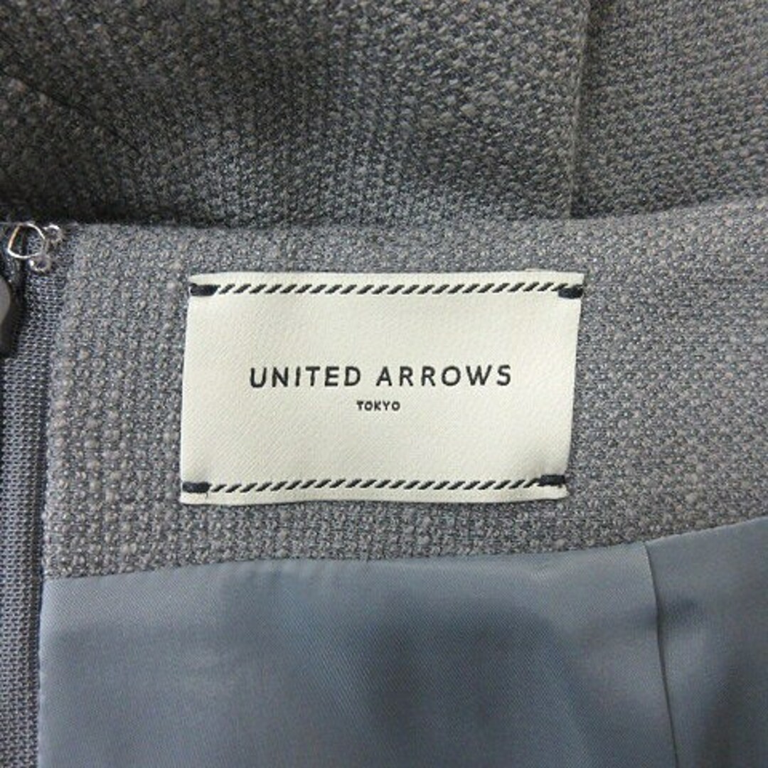 UNITED ARROWS(ユナイテッドアローズ)のユナイテッドアローズ タイトスカート ミモレ ロング 34 グレー /YI レディースのスカート(ロングスカート)の商品写真