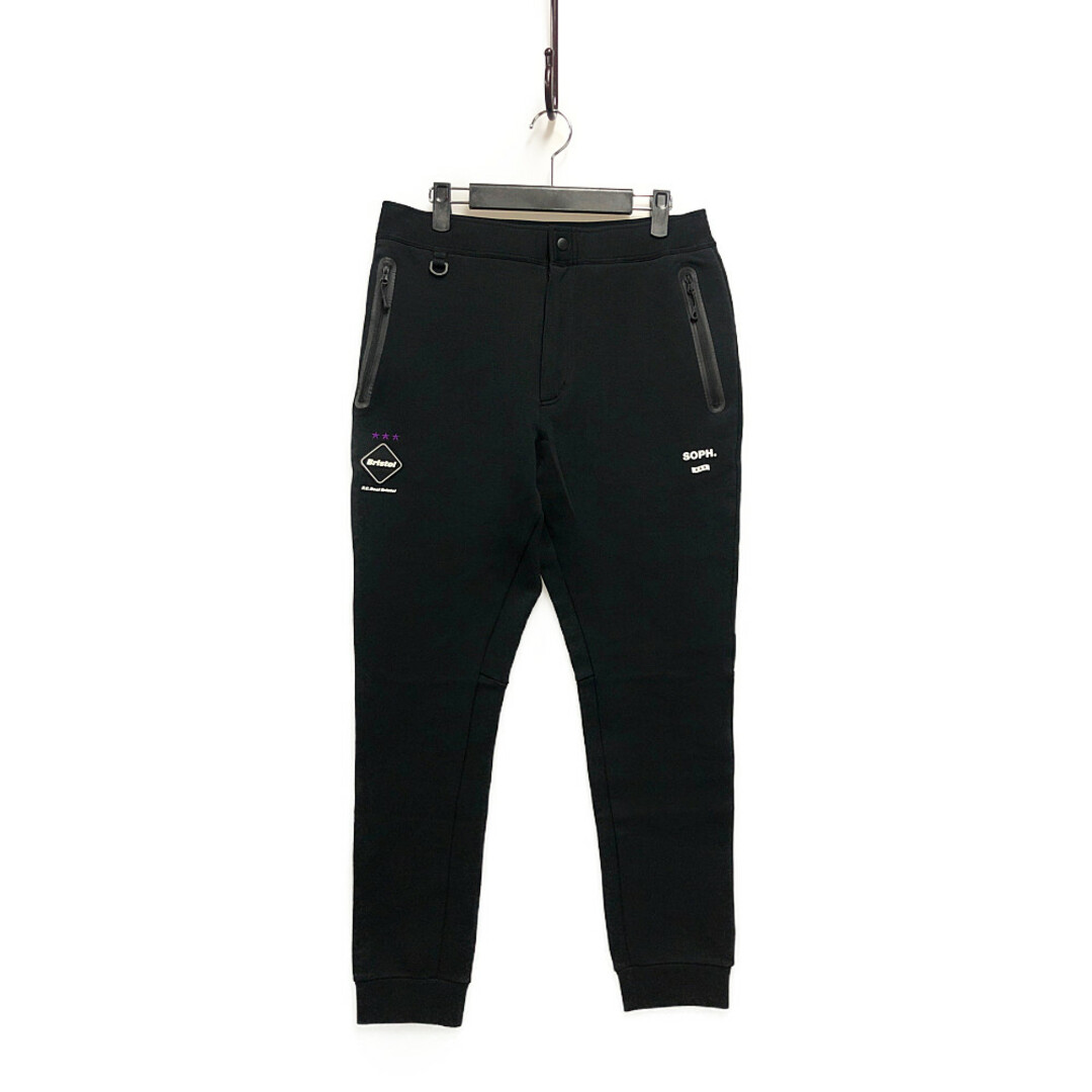 F.C.R.B. エフシーアールビー × GOD SELECTION XXX 21SS FCRB-210117 TRAINING LONG PANTS パンツ ブラック サイズL 正規品 / 33057約32cm裾幅