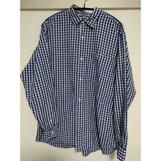 コモリ(COMOLI)のcomoli コモリシャツ ギンガムチェック　size2(シャツ)