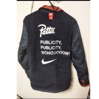 美品NIKE×Patta ジャンパー BRAUNチェック（実際Lｻｲｽﾞ）(ブルゾン)