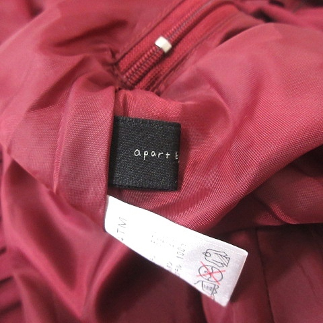 LOWRYS FARM(ローリーズファーム)のローリーズファーム フレアスカート ひざ丈 赤 ボルドー /YI レディースのスカート(ひざ丈スカート)の商品写真