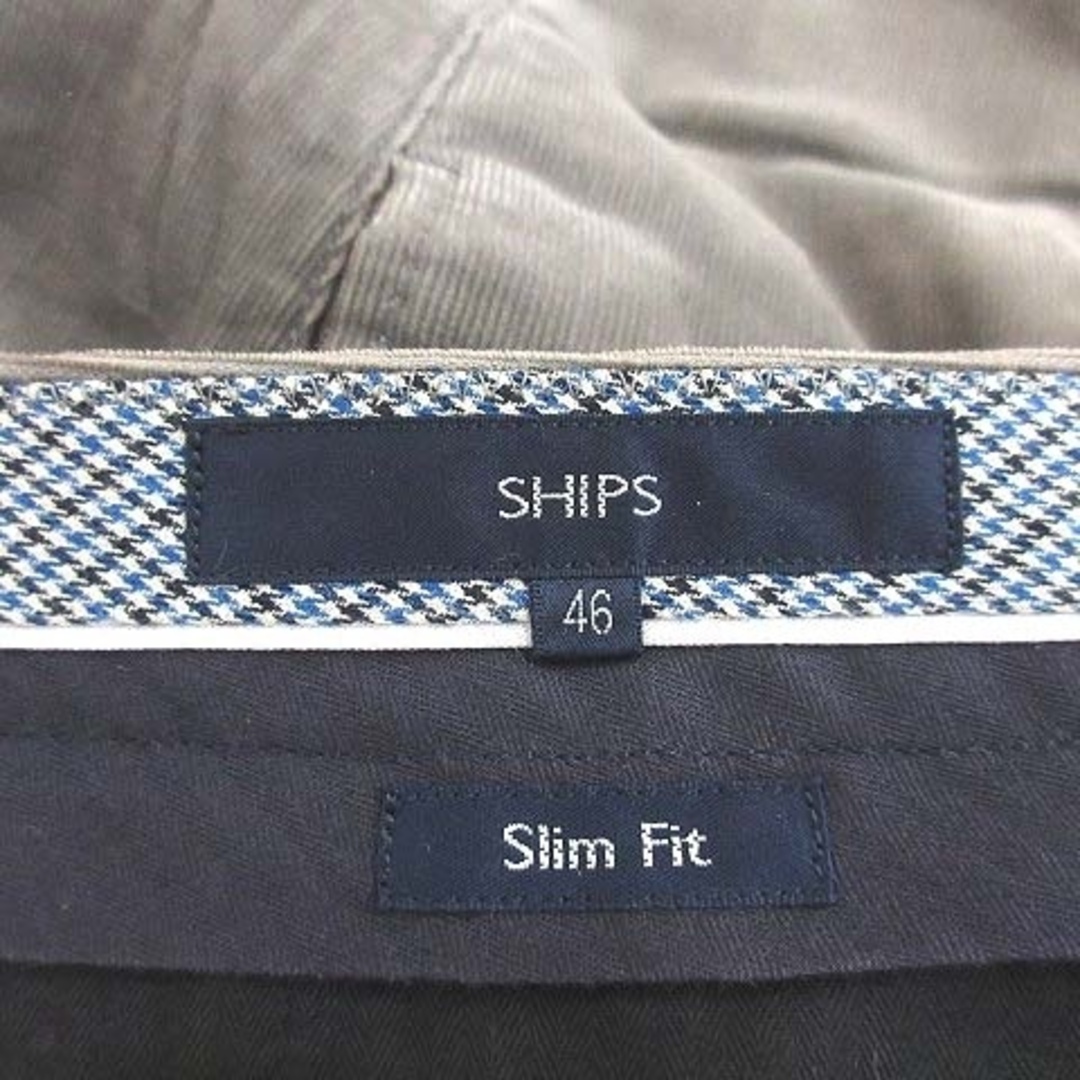 SHIPS(シップス)のシップス コーデュロイパンツ ロング スリム ストレート 46 ベージュ メンズのパンツ(スラックス)の商品写真