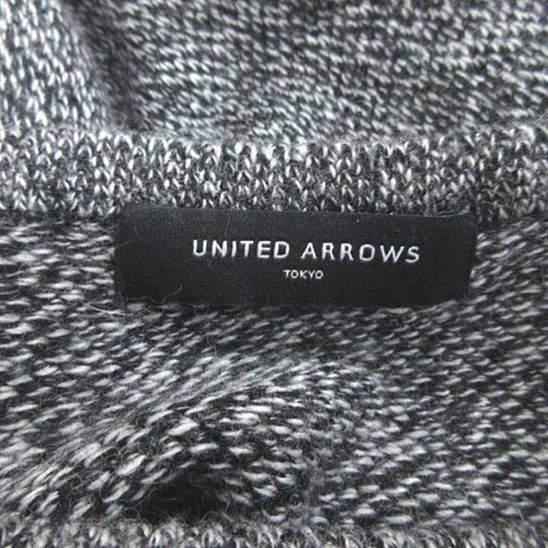 UNITED ARROWS(ユナイテッドアローズ)のユナイテッドアローズ ニット セーター 長袖 ラグランスリーブ アンゴラ混 黒 レディースのトップス(ニット/セーター)の商品写真