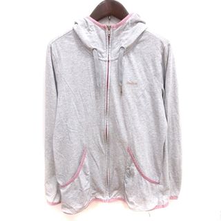 リーボック(Reebok)のリーボック Reebok パーカー ジップアップ 長袖 M グレー /RT(パーカー)