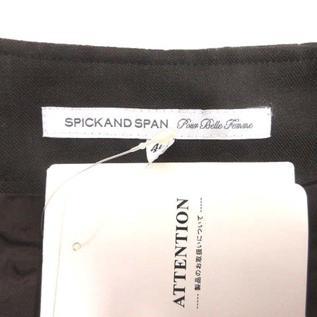 Spick & Span(スピックアンドスパン)のSpick&Span プリーツスカート ミニ 40 茶 ブラウン /YK レディースのスカート(ミニスカート)の商品写真