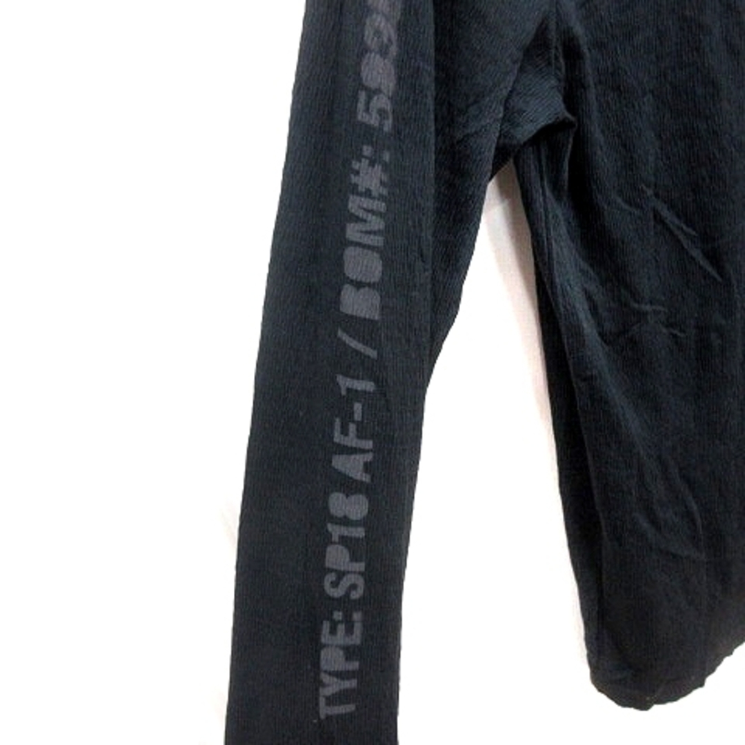 NIKE(ナイキ)のナイキ NIKE カットソー Uネック 長袖 S 黒 ブラック /RT メンズのトップス(Tシャツ/カットソー(七分/長袖))の商品写真