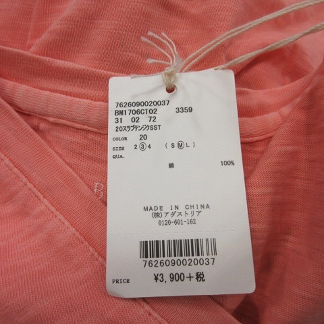 BAYFLOW(ベイフロー)のベイフロー Tシャツ カットソー Vネック 半袖 M オレンジ /YI メンズのトップス(Tシャツ/カットソー(半袖/袖なし))の商品写真