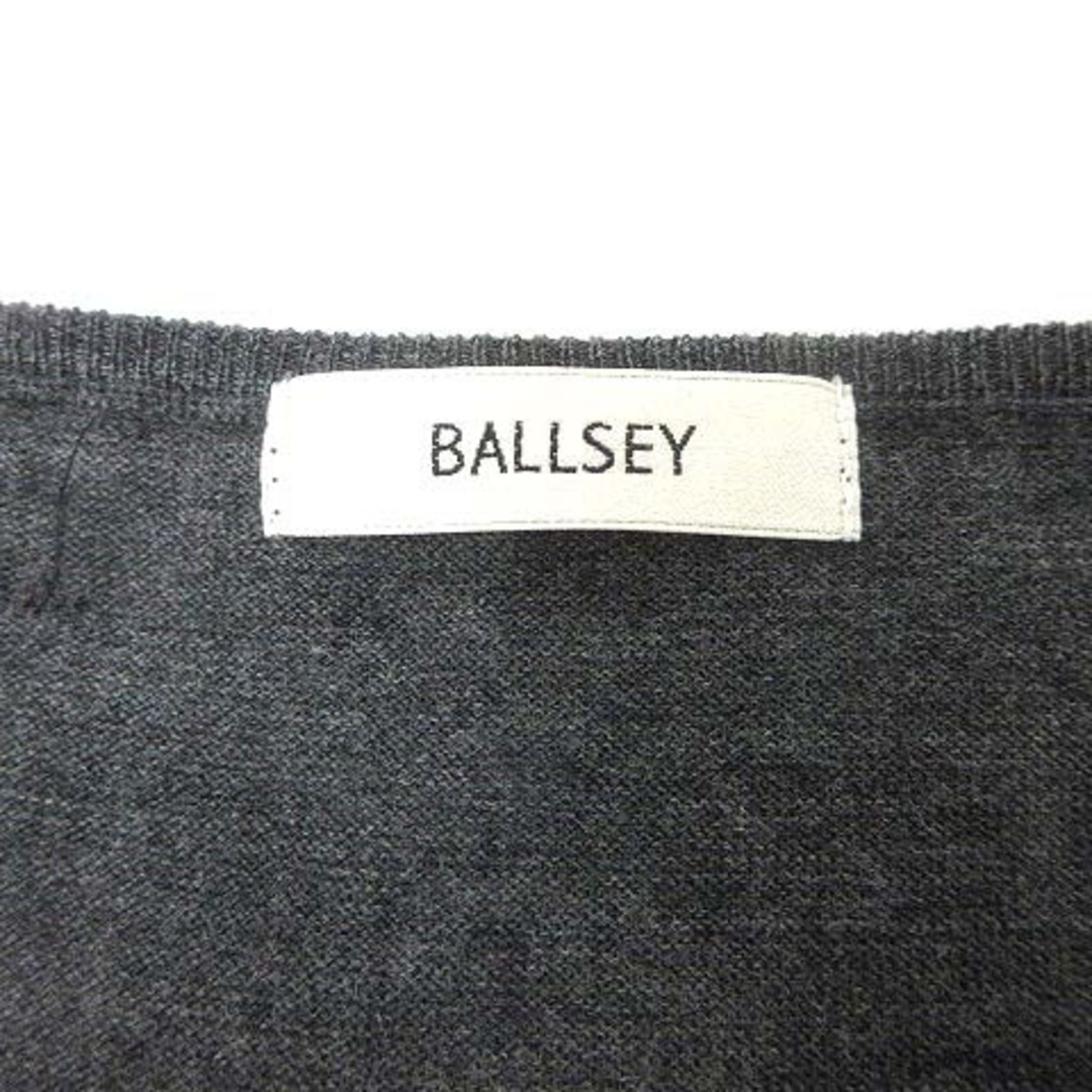 Ballsey(ボールジィ)のボールジー トゥモローランド ニット カットソー クルーネック ウール 38 レディースのトップス(ニット/セーター)の商品写真