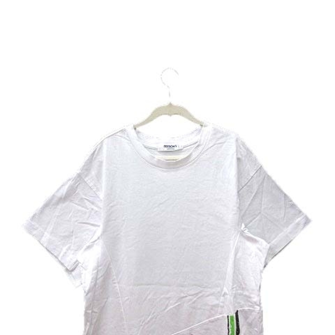 PERSON'S(パーソンズ)のPERSON'S Tシャツ カットソー プリント 半袖 L 白 ホワイト メンズのトップス(Tシャツ/カットソー(半袖/袖なし))の商品写真