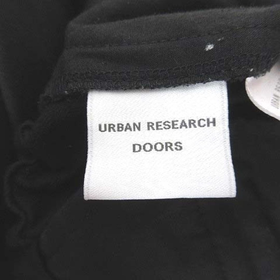 URBAN RESEARCH DOORS(アーバンリサーチドアーズ)のアーバンリサーチ ドアーズ テーパードパンツ スラックス タック 36 黒 レディースのパンツ(その他)の商品写真