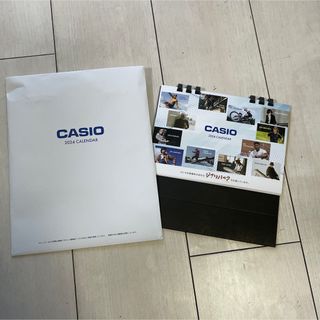 カシオ(CASIO)のカシオ 卓上カレンダー 2024 非売品 送料無料 Team G-SHOCK (カレンダー/スケジュール)