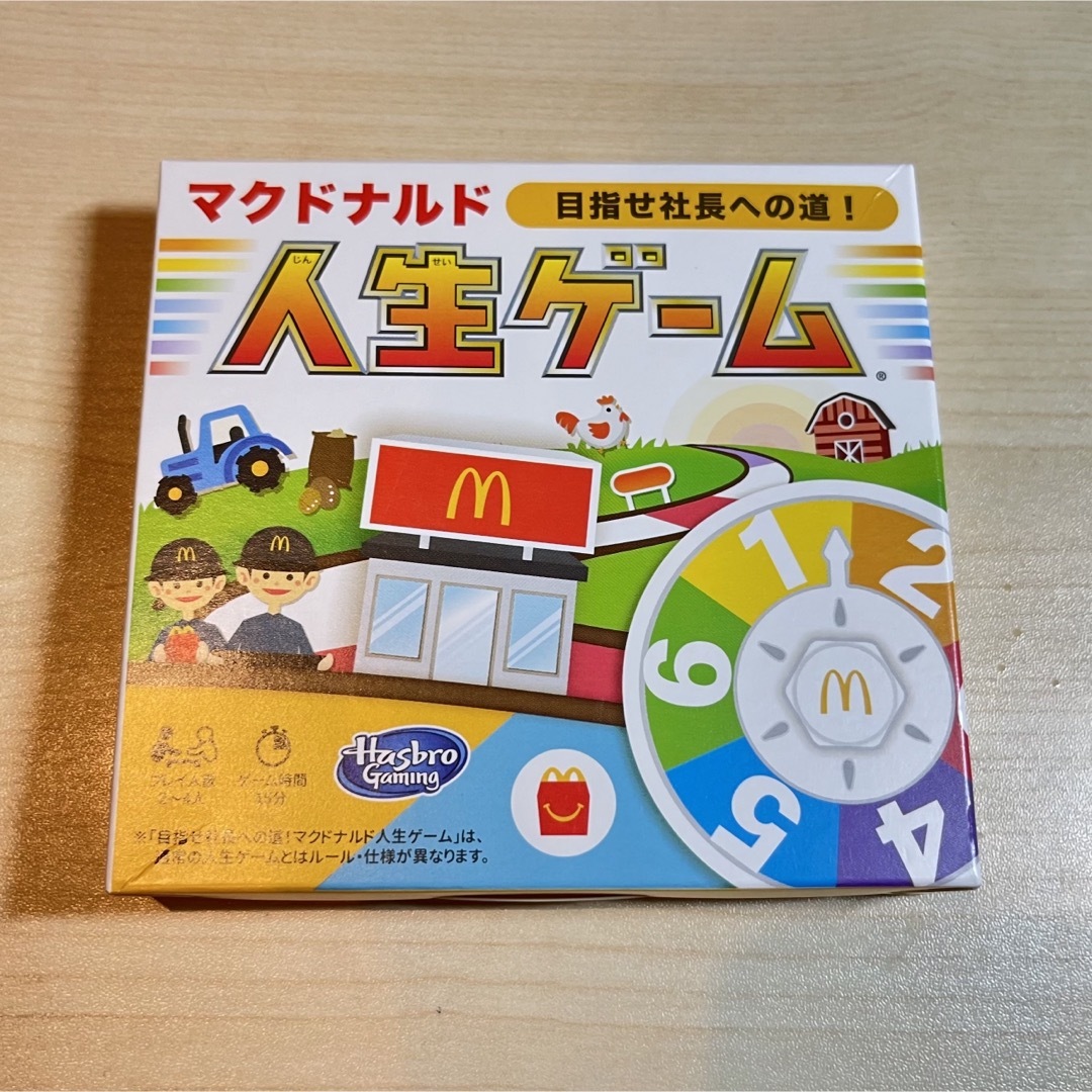 マクドナルド(マクドナルド)のハッピーセット☆人生ゲーム エンタメ/ホビーのテーブルゲーム/ホビー(人生ゲーム)の商品写真