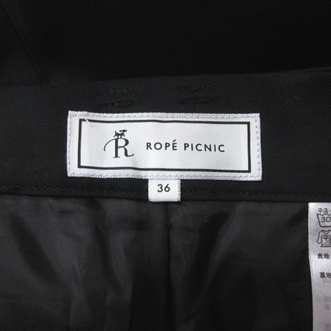 Rope' Picnic(ロペピクニック)のロペピクニック ガウチョパンツ 36 黒 ブラック /YI レディースのパンツ(その他)の商品写真