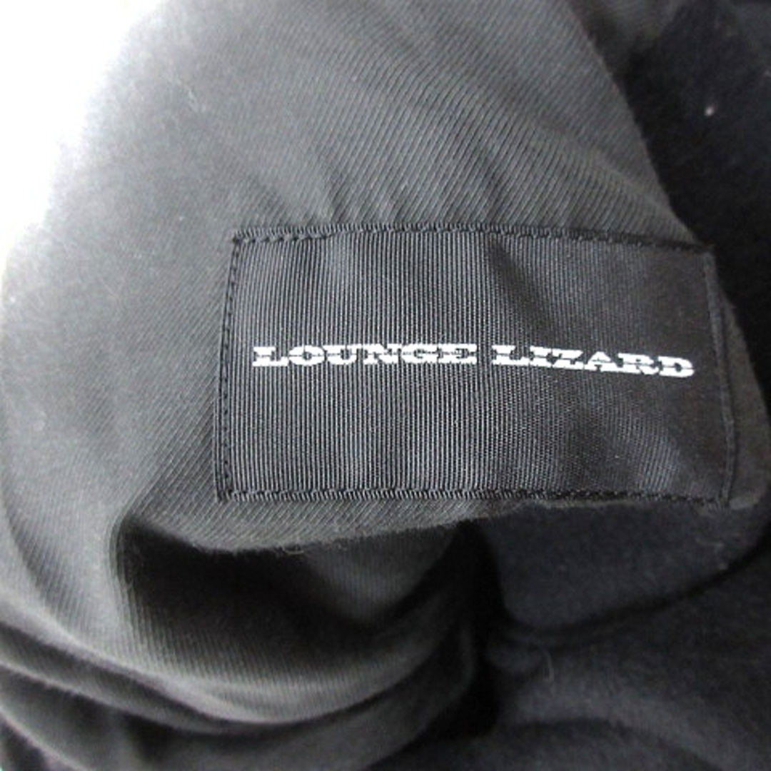 LOUNGE LIZARD(ラウンジリザード)のラウンジリザード ダッフルコート フード 総裏地 ウール 3 黒 ブラック メンズのジャケット/アウター(ダッフルコート)の商品写真