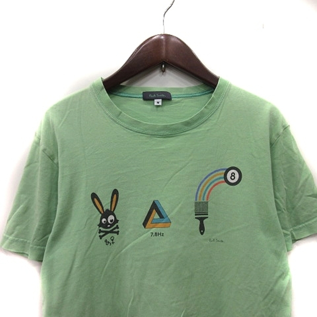 Paul Smith(ポールスミス)のポールスミス Tシャツ カットソー 半袖 M 緑 グリーン /YI メンズのトップス(Tシャツ/カットソー(半袖/袖なし))の商品写真