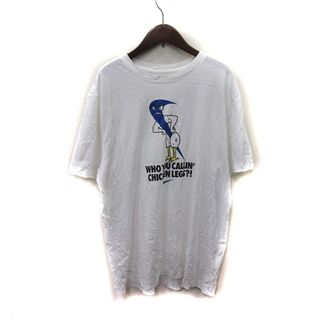 ナイキ(NIKE)のナイキ Tシャツ カットソー 半袖 XL 白 ホワイト /YI(Tシャツ/カットソー(半袖/袖なし))