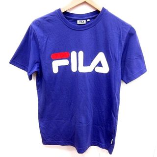 フィラ(FILA)のフィラ FILA カットソー Uネック 半袖 M 紫 パープル /RT(カットソー(半袖/袖なし))