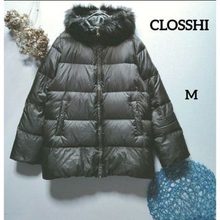 シマムラ(しまむら)のCLOSSHI クロッシー しまむら　フード付きダウンジャケット　ダウンコート(ダウンコート)