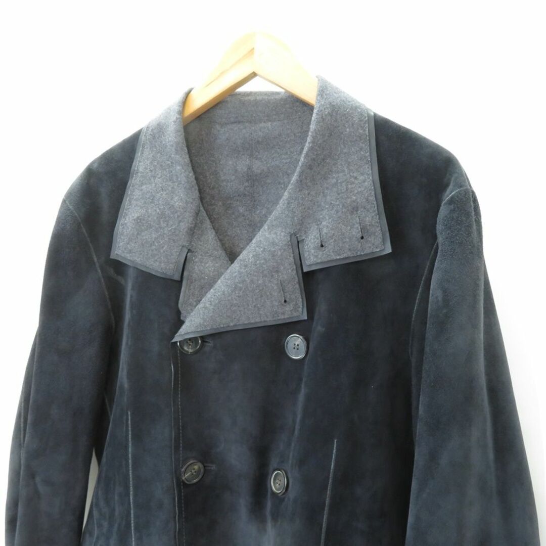 LANVIN(ランバン)のLANVIN SUEDE DOUBLE BREST JACKET メンズのジャケット/アウター(ピーコート)の商品写真