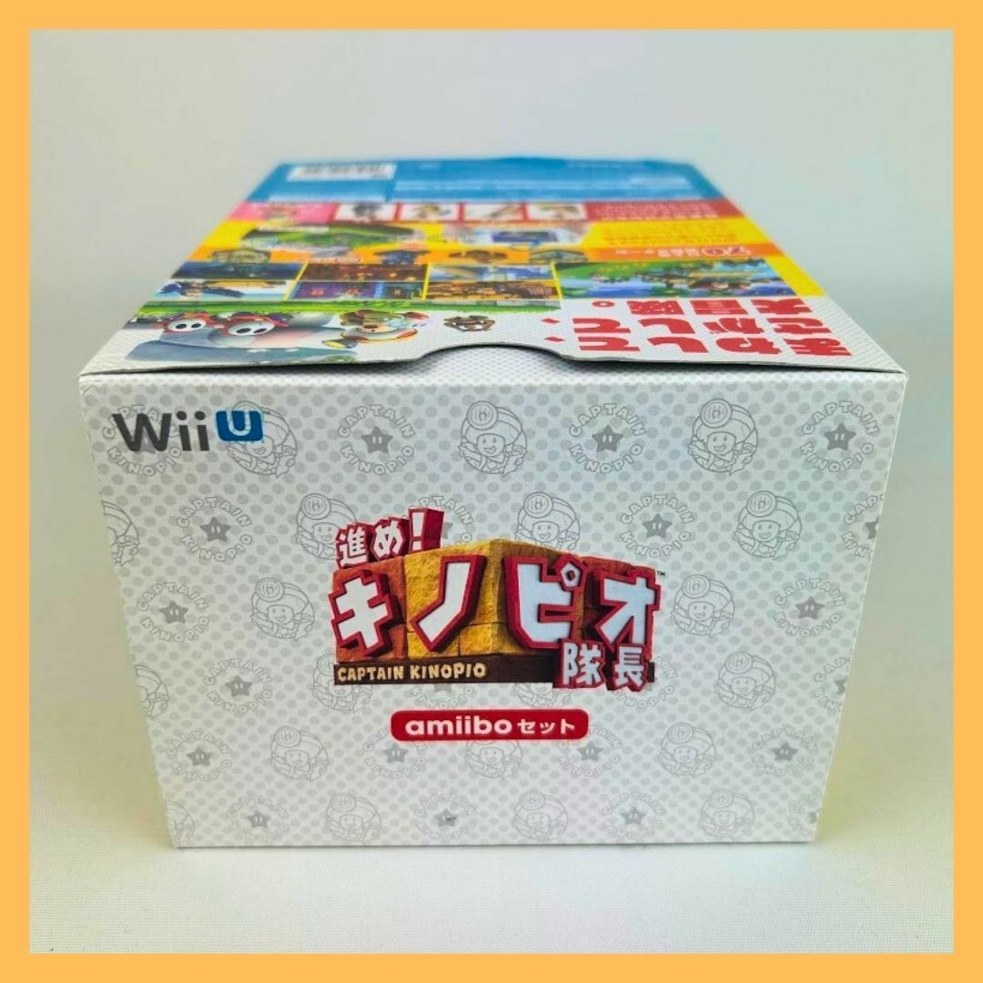 Wii U(ウィーユー)の【即日発送・新品未開封】進め! キノピオ隊長 amiiboセット - Wii U エンタメ/ホビーのゲームソフト/ゲーム機本体(家庭用ゲームソフト)の商品写真