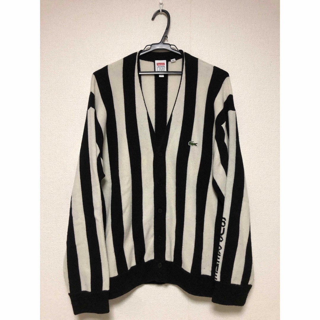 Supreme - 【中古】Supreme Lacoste Stripe Cardiganの通販 by KIRA's