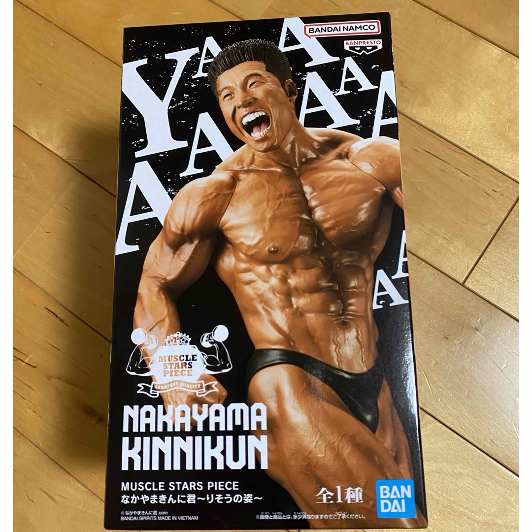 BANPRESTO(バンプレスト)のなかやまきんに君 MUSCLE STARS PIECE りそうの姿 フィギュア  ハンドメイドのおもちゃ(フィギュア)の商品写真