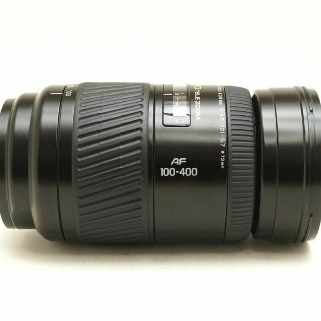 KONICA MINOLTA(コニカミノルタ)の美品 大望遠　MINOLTA AF 100-400mm F4.5-6.7 APO スマホ/家電/カメラのカメラ(レンズ(ズーム))の商品写真