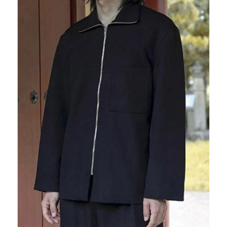 THE HINOKI - THE HINOKI / wool zip jacket