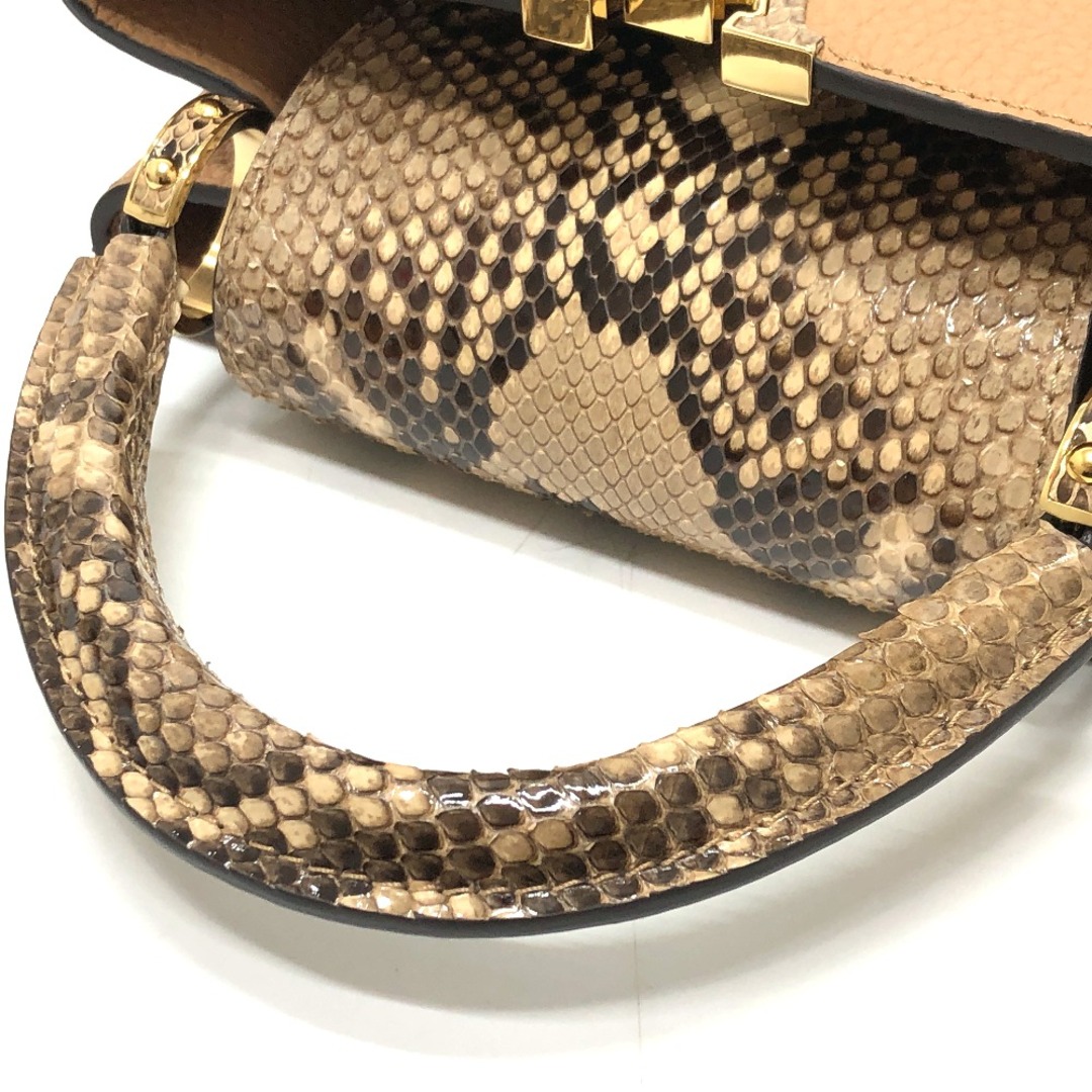 LOUIS VUITTON(ルイヴィトン)のルイヴィトン LOUIS VUITTON カプシーヌ BB N80741 2WAY カバン ハンドバッグ トリヨンレザー ブラウン 未使用 レディースのバッグ(ハンドバッグ)の商品写真