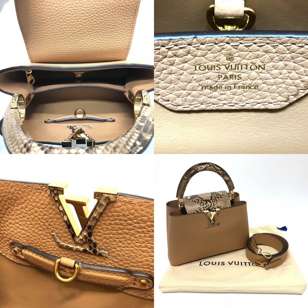 LOUIS VUITTON(ルイヴィトン)のルイヴィトン LOUIS VUITTON カプシーヌ BB N80741 2WAY カバン ハンドバッグ トリヨンレザー ブラウン 未使用 レディースのバッグ(ハンドバッグ)の商品写真