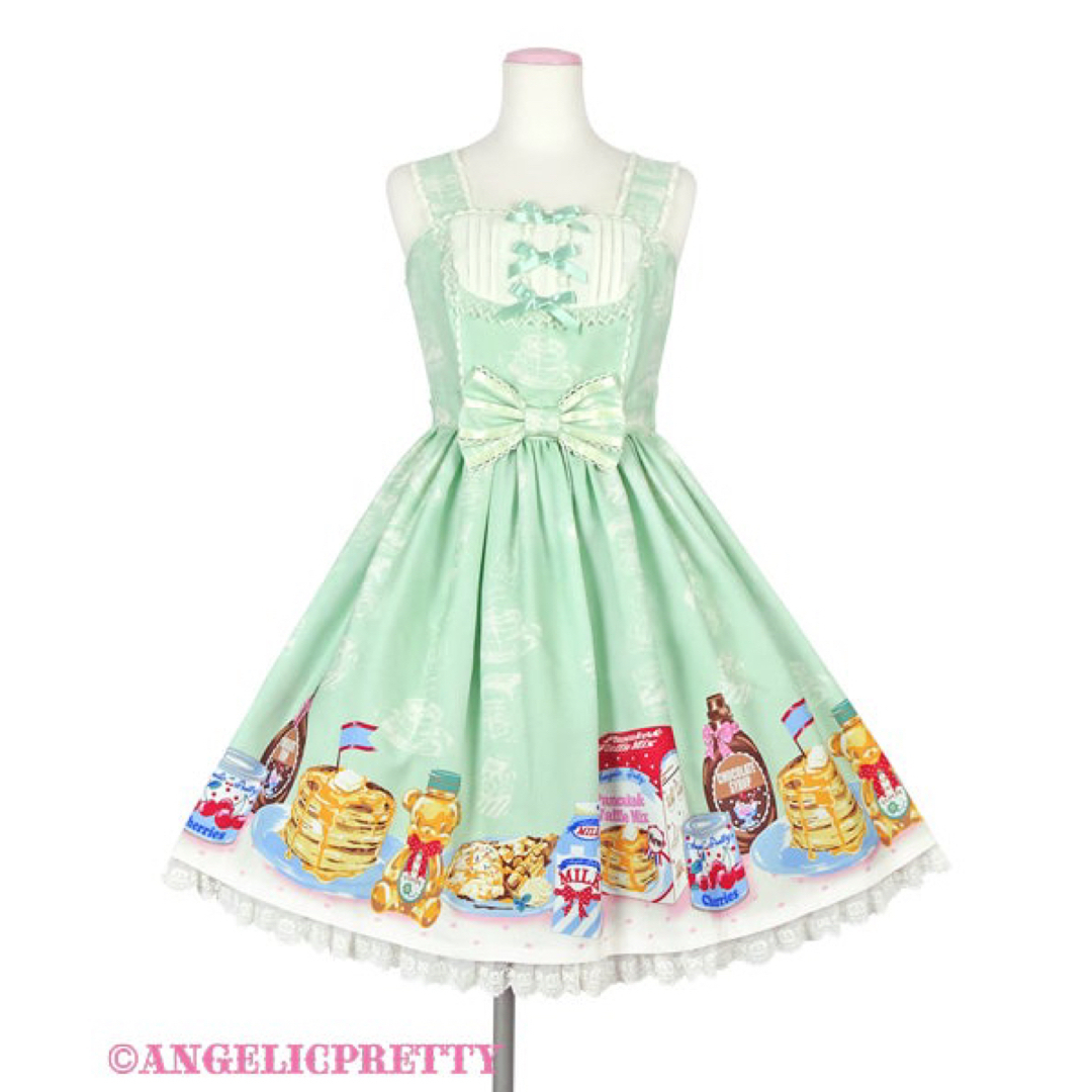 ワンピースangelic pretty Honey Cake切替ジャンパースカート