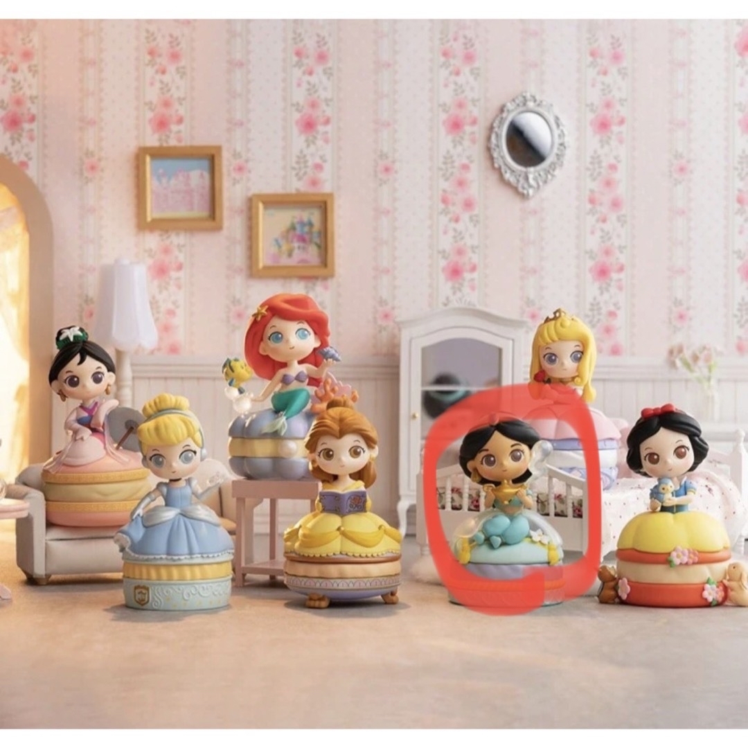 Disney(ディズニー)のMINISO ジャスミン　フィギュア　マカロン エンタメ/ホビーのおもちゃ/ぬいぐるみ(キャラクターグッズ)の商品写真