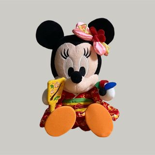 ディズニー(Disney)のミニー　お正月　ぬいぐるみ(ぬいぐるみ)