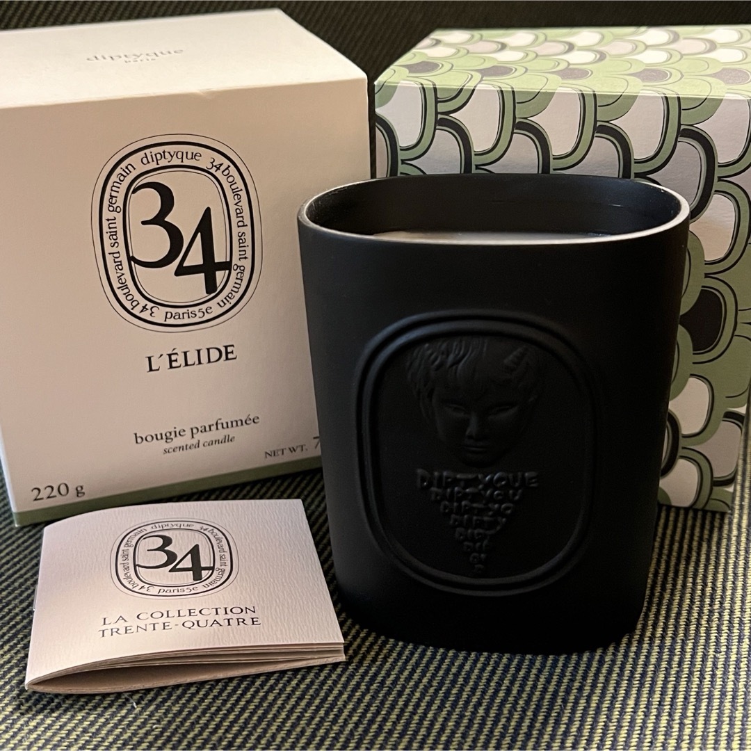 diptyque(ディプティック)のdiptyque キャンドル レリード  ディプティック サンジェルマン34 コスメ/美容のリラクゼーション(キャンドル)の商品写真