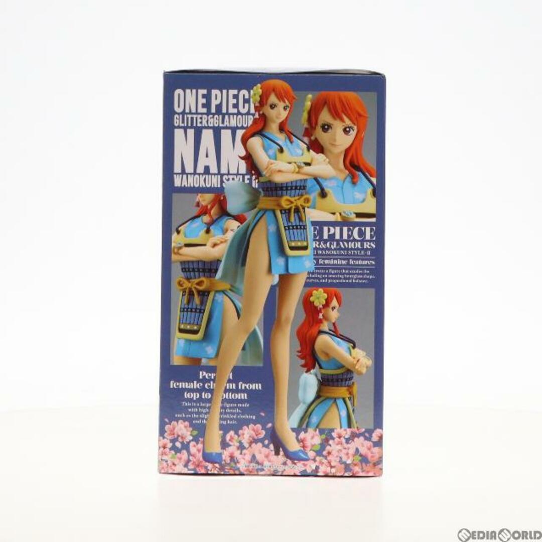 BANPRESTO(バンプレスト)のナミ B(衣装ブルー) ワンピース GLITTER&GLAMOURS-NAMI WANOKUNI STYLE-II ONE PIECE フィギュア プライズ(2575086) バンプレスト エンタメ/ホビーのフィギュア(アニメ/ゲーム)の商品写真