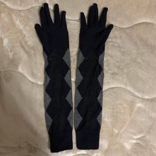 プラダ(PRADA)のPRADA argyle knit glove(手袋)