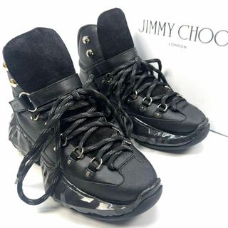 ジミーチュウ(JIMMY CHOO)のJIMMY CHOO ジミーチュウ　ダイヤモンド　ハイカットスニーカー(スニーカー)