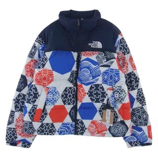 ザノースフェイス(THE NORTH FACE)のTHE NORTH FACE ノースフェイス ダウンジャケット NF0A5IX43H1 1996 Retro Nuptse IC Geo Print Jacket IC ジオ プリント レトロ ヌプシ ダウン ジャケット L マルチカラー系 L【新古品】【未使用】【中古】(その他)