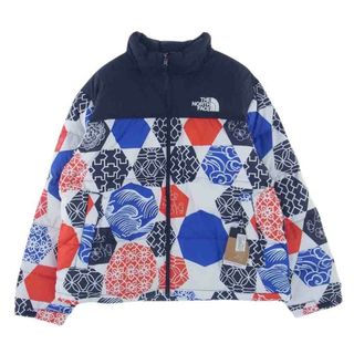 ザノースフェイス(THE NORTH FACE)のTHE NORTH FACE ノースフェイス ダウンジャケット NF0A5IX43H1 1996 Retro Nuptse IC Geo Print Jacket IC ジオ プリント レトロ ヌプシ ダウン ジャケット XL マルチカラー系 XL【新古品】【未使用】【中古】(その他)