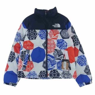 ザノースフェイス(THE NORTH FACE)のTHE NORTH FACE ノースフェイス ダウンジャケット NF0A5IX43H1 1996 Retro Nuptse IC Geo Print Jacket IC ジオ プリント レトロ ヌプシ ダウン ジャケット M マルチカラー系 M【新古品】【未使用】【中古】(その他)