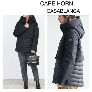 CAPE HORN - 【最終価格・極美品】ケープホーン　カサブランカ　黒　42サイズ